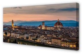 Quadro su tela Cattedrale del Panorama Italia 100x50 cm
