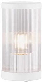 Nordlux - Lampada da tavolo da esterno COUPAR 1xE27/25W/230V IP54 bianco