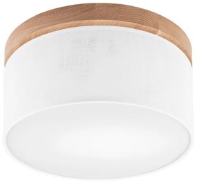 Brilagi - LED Plafoniera BELLADONNA 1xE27/15W/230V diametro 30 cm bianco/quercia