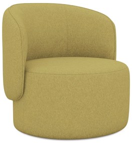 Poltrona color senape Ipo – Makamii