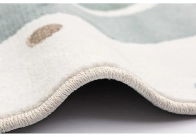 Tappeto per bambini verde e avorio ø100 cm Joyful Mint – FD