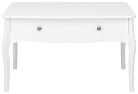 Tavolino BAROQUE 55x96,5 cm bianco