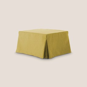 TIP-TOP Pouf LETTO in TESSUTO impermeabile T13 giallo