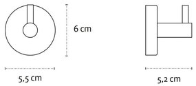 Kamalu - appendino bagno in acciaio linea kaman mira-09