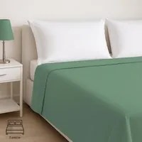 Lenzuolo piano Basik in cotone, da 2 piazze