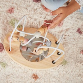 Bieco - Labirinto motorio con specchio - rosa