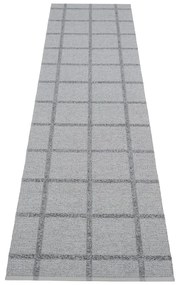Passatoia da interno/esterno grigia 70x300 cm Ada Grey – Pappelina