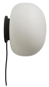 Frandsen - Supernate Lampada da Tavolo/Applique da Parete Ø28 Opale White/Black Frandsen