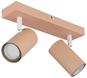 Globo 57911-2P - Faretto ROBBY 2xGU10/25W/230V arancione