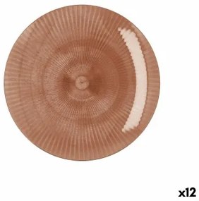 Piatto da pranzo Quid Sunset Corallo Plastica 19 cm (12 Unità)