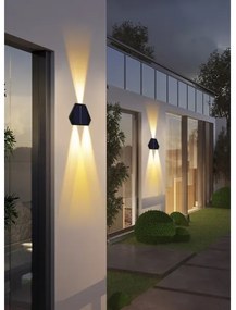 Immax 08488L - Lampada solare da parete LED 2W 5V IP54 con sensore