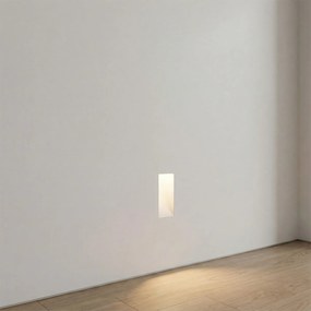 Applique da Incasso Segnapasso GU11 in Gesso Pitturabile