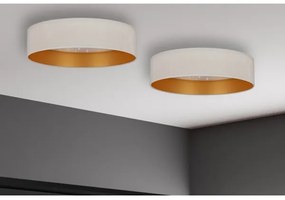 Brilagi - Plafoniera LED VELVET STAR LED/24W/230V d. 40 cm  cremoso/oro