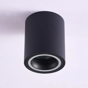Rabalux 71160 - Faretto KOBALD 1xGU10/25W/230V arrotondato nero