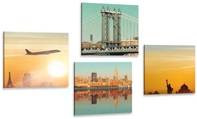 Set di quadri – Viaggio a New York