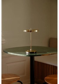 Lampada da tavolo a LED dimmerabile in oro con paralume in metallo (altezza 31 cm) Asteria Move - UMAGE