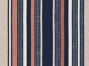 Line-style cuscini a fantasia rigata in tessuto impermeabile disponibile in 2 colorazioni arancio