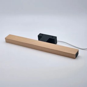 Brilagi-Illuminazione a LED per specchi da bagno WOODY MIRROR LED/8W/230V IP44 quercia/nero