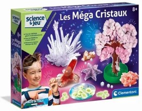 Gioco di Scienza Clementoni The Mega Crystals Francese 52490