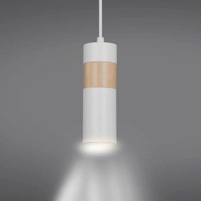 Lampadario a sospensione AKARI 1 WHITE