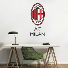 Adesivo murale AC Milan | Inspio