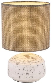 Globo 21624 - Lampada da tavolo IGA 1xE14/40W/230V grigio/ceramic