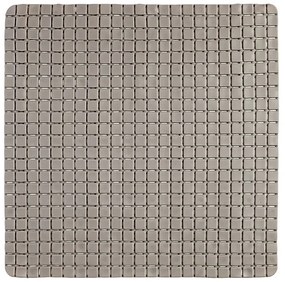 Tappetino Antiscivolo Per Doccia In PVC Mosaico tortora 54x54 Cm