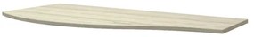 Top per lavabo Vague BADEN HAUS L 103 x H 1.6 x P 51 cm rovere sbiancato mdf, dx