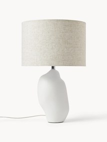 Lampada da tavolo grande in ceramica dalla forma organica Colett