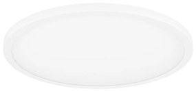 Plafoniera Moderna Sarsina-Z Alluminio Bianco Luce Led Integrato 33,5W