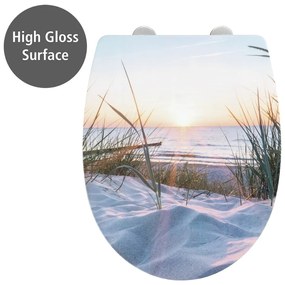 Sedile WC con chiusura Easy-Close (automatica) 36,5 x 45 cm Baltic – Wenko