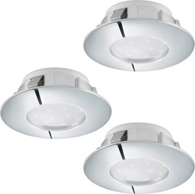 Eglo 95822 - Set da 3 faretti LED da incasso PINEDA LED/4,9W/230V