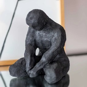 Statua in poliresina (altezza 15 cm) Meditating Man - Mette Ditmer Denmark