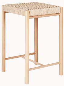 Sgabello alto in legno di pioppo Abano