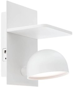 Redo 01-3491 - Luce Spot da parete a LED SEIBI LED/7W/230V USB CRI 90 bianco