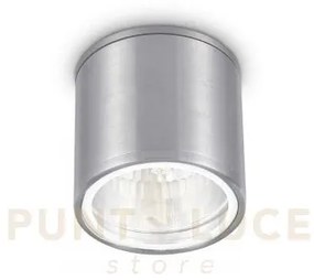 Lampada da soffitto gun pl1 alluminio