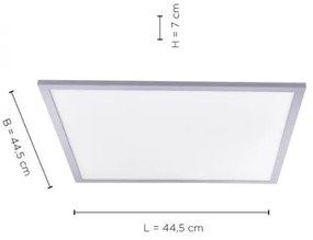 Leuchten Direkt 14752-21 - Plafoniera LED FLAT LED/17W/230V