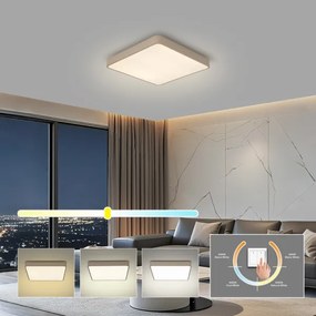 Brilagi - Plafoniera LED POOL LED/36W/230V 3000/4500/6000K 40x40 cm beige