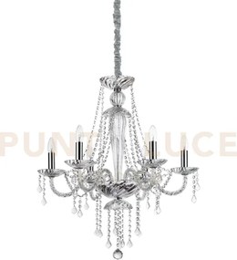 Amadeus lampadario a sospensione in vetro,cristallo e metallo  d.67...