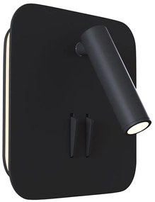 Maytoni C175-WL-01-6W-B - Luce Spot da parete a LED IOS LED/9W/230V nero