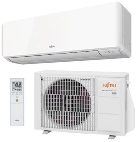 Condizionatore a muro monosplit inverter FUJITSU KM large 18000 BTU classe raffreddamento A++, classe di riscaldamento A+, bianco