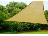 TELO OMBR. HDPE VELA MT.5X5X5 TRI. BEIGE I GIARDINI DEL RE PZ 1