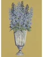 Långelid / von Brömssen Carta da parati Delphinium - Mustard