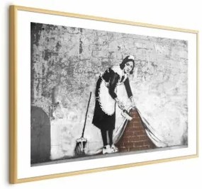 Poster - Maid Cornice d'oro con margine 60x40