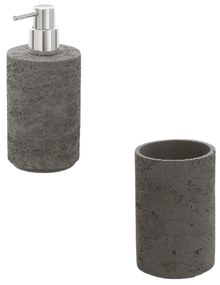 Set 2 Accessori D'Appoggio Feridras "Arizona" Grigio