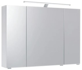 Pensile con luce Solitaire L 98 x P 17 x H 70 cm grigio Pelipal