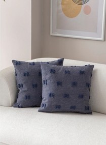 Federe decorative in set 2 pz 43x43 cm Tuffet – Mioli Decor