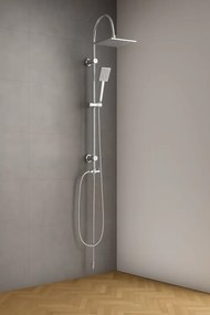 Colonna doccia senza miscelatore Barby cromo