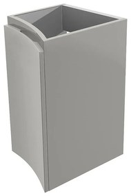 Armadietto bagno a terra Vague BADEN HAUS 1 cassetto 1 anta P 48 x L 34 x H 55 cm grigio
