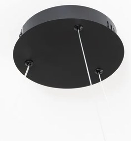 Brilagi - Lampada a sospensione dimmerabile su cavo FALCON SLIM LED/42W/230V Ø 50 cm nero + telecomando